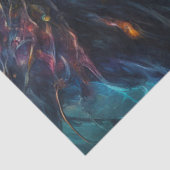 Papier Mousseline Imaginaire Belle Sirène Princesse Découpage (Détail)