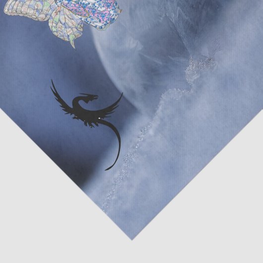 Papier Mousseline Imaginaire de bulle (Détail)