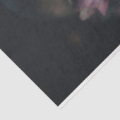 Papier Mousseline imaginaire de fée marron horangea couture portrait (Détail)