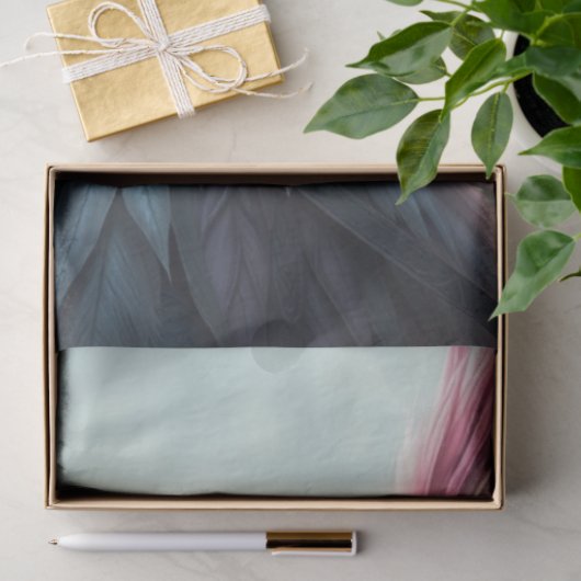 Papier Mousseline Imaginaire de fée rose (Cadeau)