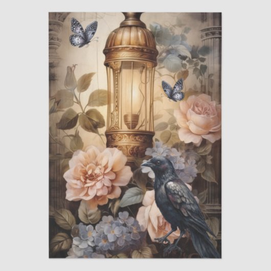 Papier Mousseline Imaginaire fascinant levain gothique et fille (Recto)