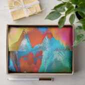 Papier Mousseline Imaginaire floral 11201 (Cadeau)