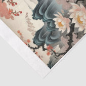 Papier Mousseline Imaginaire floral parchemin japonais (Détail)