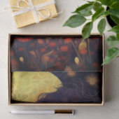 Papier Mousseline Imaginaire floral Twilight Portrait Art Nouveau (Cadeau)