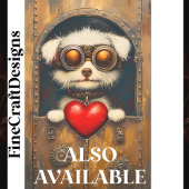 Papier Mousseline Imaginaire Steampunk Chien de Chien de Chien de Ch