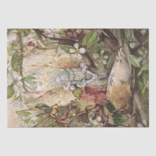 Papier Mousseline Imaginaire vintage Art Fairy Wrapper