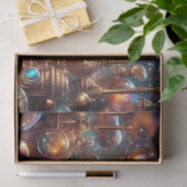 Papier Mousseline Imaginaire Whimsical Art Steampunk Chipmunk Decoup (Cadeau)