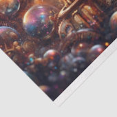 Papier Mousseline Imaginaire Whimsical Art Steampunk Chipmunk Decoup (Détail)