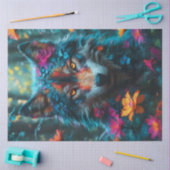 Papier Mousseline Imaginaire Wolf (Artisanat)