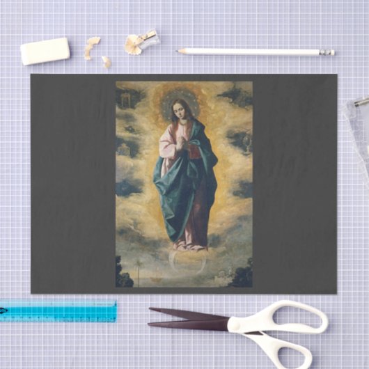 Papier Mousseline Immaculée Conception par Zurbarán (Artisanat)