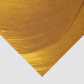 Papier Mousseline Impasto Gold paint (Détail)