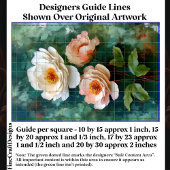 Papier Mousseline Impasto texturé style pivoine fleurs DV4L découpag