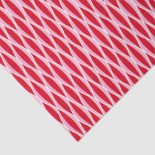 Papier Mousseline Impression à ruban du milieu du siècle, corail pro (Détail)