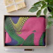 Papier Mousseline Impression africaine (Cadeau)
