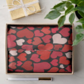 Papier Mousseline Impression cardiaque (Cadeau)