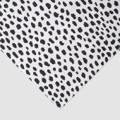 Papier Mousseline Impression dalmate (Détail)