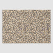 Papier Mousseline Impression d'animal Léopard / Guépard (Recto)