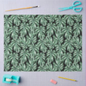 Papier Mousseline Impression d'animal tropical et série de verdure D (Artisanat)