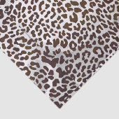 Papier Mousseline Impression de chocolat léopard (Détail)