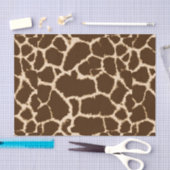 Papier Mousseline Impression de girafe (Artisanat)