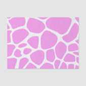 Papier Mousseline Impression de girafe, Giraffe rose, Poster de anim (Recto)