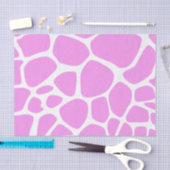 Papier Mousseline Impression de girafe, Giraffe rose, Poster de anim (Artisanat)