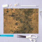 Papier Mousseline Impression de gris orange (Artisanat)