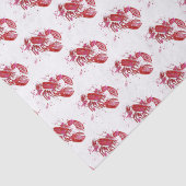 Papier Mousseline Impression de homard (Détail)