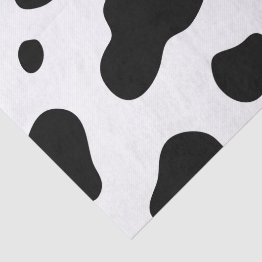 Papier Mousseline Impression de la vache  (Détail)