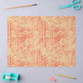 Papier Mousseline Impression de serpent aquarelle (Artisanat)