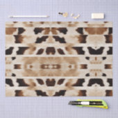 Papier Mousseline Impression de vache de ferme rustique cow-boy west (Artisanat)