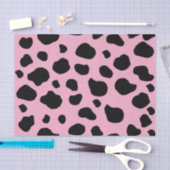 Papier Mousseline Impression de vache, Motif de vache, Spots de vach (Artisanat)