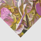 Papier Mousseline impression florale 12193 (Détail)