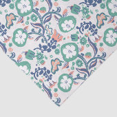 Papier Mousseline Impression florale contemporaine (Détail)