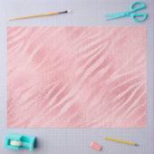 Papier Mousseline Impression Glam Pink Zebra (Artisanat)