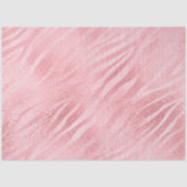 Papier Mousseline Impression Glam Pink Zebra (Recto)