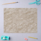 Papier Mousseline Impression Glitzy Gold Zebra (Artisanat)