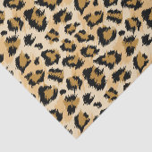 Papier Mousseline Impression guépard  (Détail)