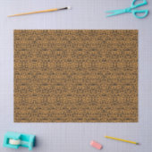 Papier Mousseline Impression léopard (Artisanat)