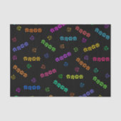 Papier Mousseline Impression moyenne (Recto)