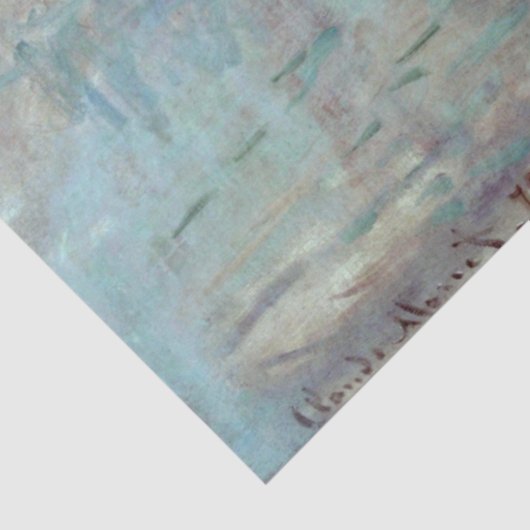 Papier Mousseline Impression, Sunrise, Claude Monet, 1872 (Détail)