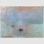 Papier Mousseline Impression, Sunrise, Claude Monet, 1872 (Recto)