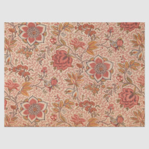 Papier Mousseline Impression végétale vintage de la vigne