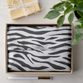 Papier Mousseline Impression zèbre (Cadeau)
