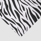 Papier Mousseline Impression zèbre (Détail)