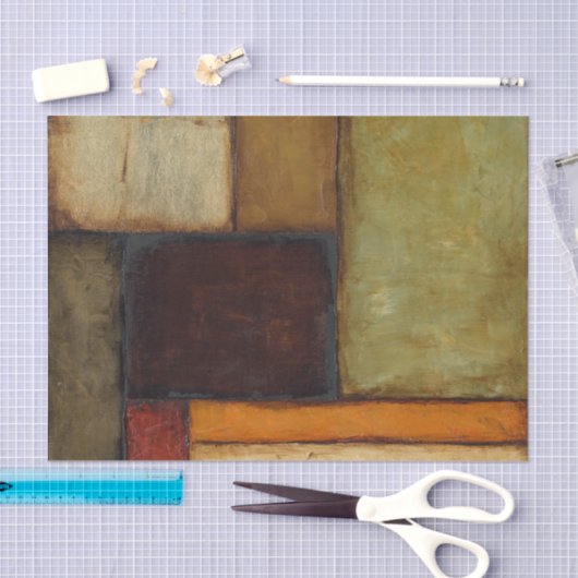 Papier Mousseline Impressionniste d'automne par Jennifer Goldberger (Artisanat)