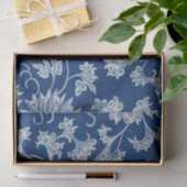 Papier Mousseline Imprimantes de découpage en bleu chinois (Cadeau)