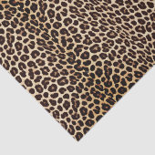 Papier Mousseline imprimé léopard (Détail)