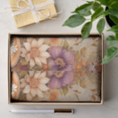 Papier Mousseline Imprimer Découpage café d'automne vintage (Cadeau)