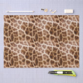 Papier Mousseline Imprimer Giraffe Safari (Artisanat)